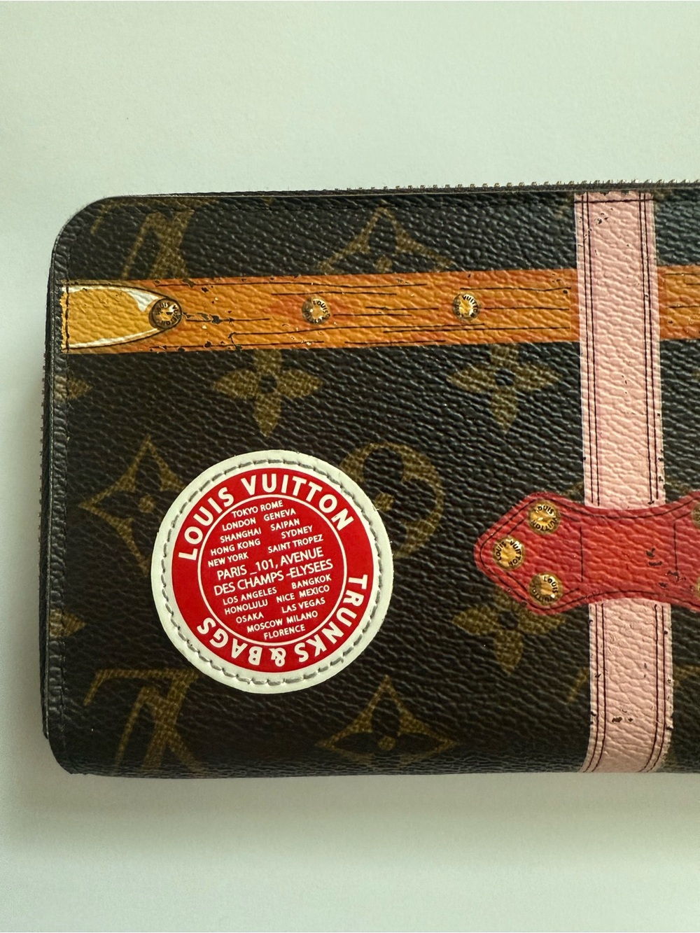 Louis Vuitton Zippy Wallet - 2018 Summer Trunks Limited Edition - Picture 5 of 15